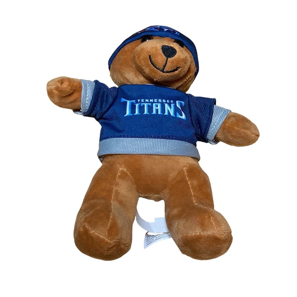 Tennessee Titans Bear Plush‎ Stuffed Animal Good Stuff Beanie Jersey